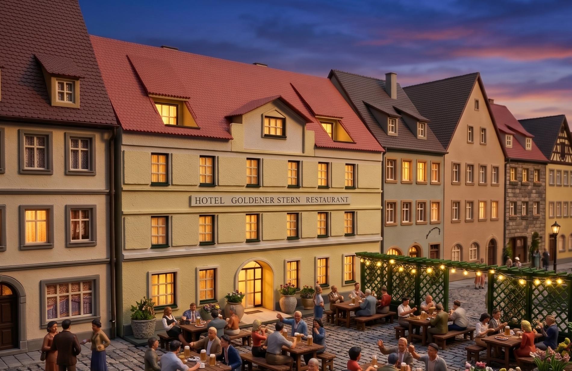 Auch die Preiserleins schätzen die gute regionale Küche vom Goldenen Stern