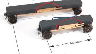 Zwei Spuren, drei Raddurchmesser und alles zwischen 48 bis 80mm