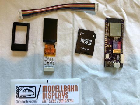 Ein echtes Display für die H0-Werbefläche